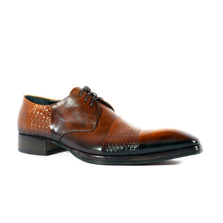 Jo Ghost 2539 Laser Cut / Calf-Skin Leather Derby (JG5316)-AmbrogioShoes