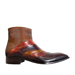 Jo Ghost 3242 Calf-Skin Leather Ankle Boots (JG5324)-AmbrogioShoes