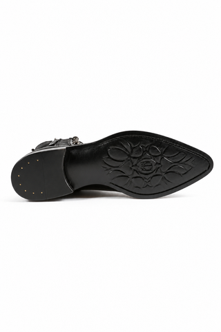Jo Ghost 3805M Parma Doc Lizard Embossed Calf-Skin Leather Boots (JG3001)
