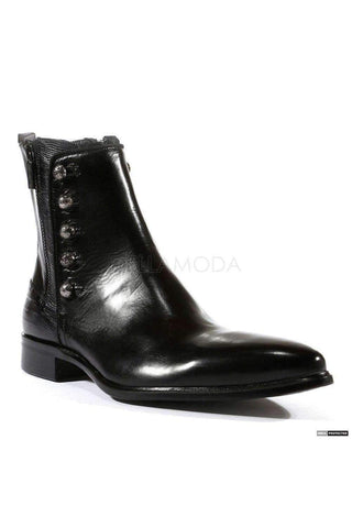 Jo Ghost 3805M Parma Doc Lizard Print Calf-Skin Leather Boots (JG3001)-AmbrogioShoes