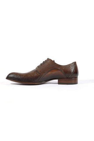 Jo Ghost 4230M Lizard Skin & Leather Oxfords(JG5122)