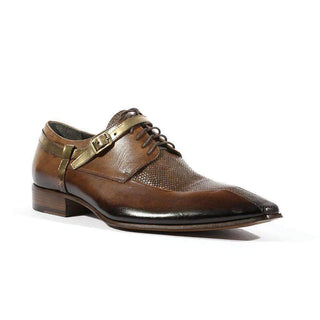 Jo Ghost 4261M Mens Shoes Exotic Lizard Skin & Calf-Skin Leather (JG5101)-AmbrogioShoes