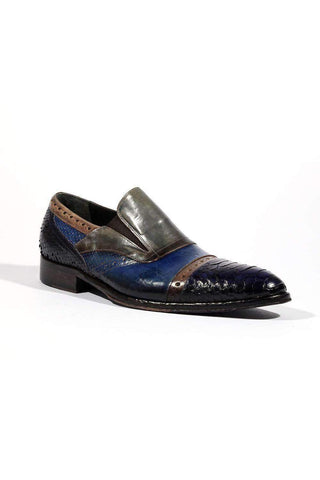 Jo Ghost 4292M Men Shoes Italian Crust Leather Loafers (JG5144)