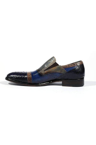Jo Ghost 4292M Men Shoes Italian Crust Leather Loafers (JG5144)