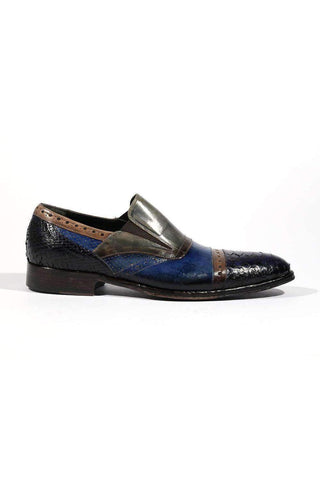 Jo Ghost 4292M Men Shoes Italian Crust Leather Loafers (JG5144)
