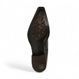 Jo Ghost 4764 Men's Shoes Louisiana Crocodile / Lizard Print Leather Boots (JG5323)-AmbrogioShoes