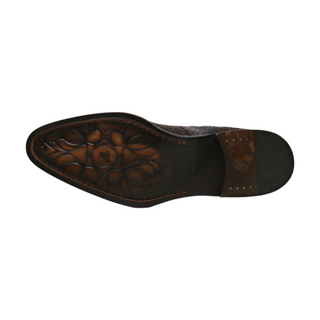 Jo Ghost 4776 Men's Shoes Brown Multi Texture Print Leather Boots (JG5365)-AmbrogioShoes