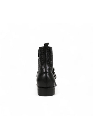 Jo Ghost 4991 Leather Buckle Boot