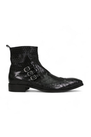 Jo Ghost 4991 Leather Buckle Boot