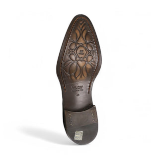 Jo Ghost 4992 Burgundy Multi Texture Print Leather Loafers (JG5366)-AmbrogioShoes