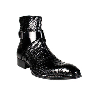 Jo Ghost 986 Men's Designer Shoes Zip-Up Boots (JG1560)-AmbrogioShoes