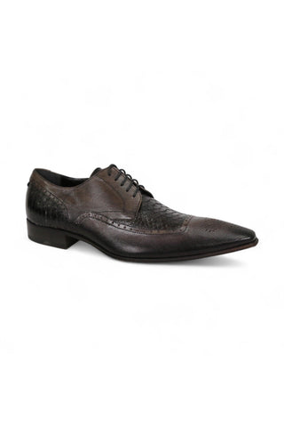 Jo Ghost Men's Designer Shoes Inglese Crust Leather Oxfords (JG2301)
