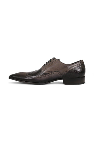Jo Ghost Men's Designer Shoes Inglese Crust Leather Oxfords (JG2301)