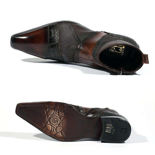 Jo Ghost Men Shoes Italian Diver Luisiana Boots 3999 (JG5140)-AmbrogioShoes