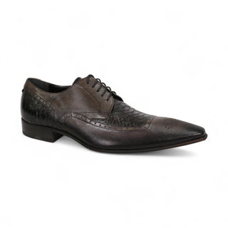 Jo Ghost Men's Designer Shoes Inglese Crust Leather Oxfords (JG2301)