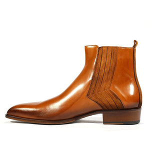 Jo Ghost Men's Shoes Suede / Calf-Skin Leather Boots 2014 (JG5204)-AmbrogioShoes