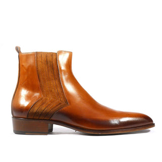 Jo Ghost Men's Shoes Suede / Calf-Skin Leather Boots 2014 (JG5204)-AmbrogioShoes