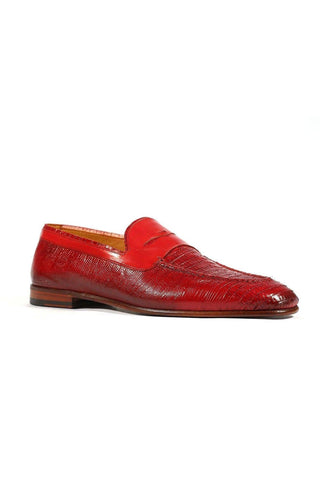 Jo Ghost Teju Lizard Embossed / Leather Loafers 2043BIS (JG5202)