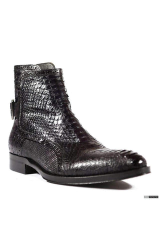 Jo Ghost Zampa Struzzo Crust Boots (JG4049)