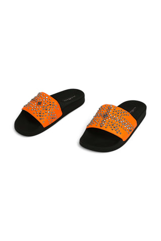 John Richmond 10104 Calf-Skin Leather Slip-on Sandal (JR1004)