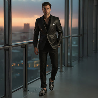 John Richmond 10196 Nappa Leather Slip-On Loafer (JR1009)-AmbrogioShoes