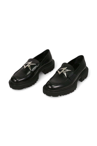 John Richmond 12242 Calf-Skin Leather Slip-On Loafer (JR1007)