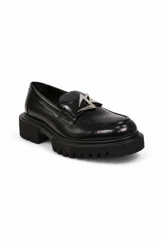 John Richmond 12242 Leather Slip-On Loafer (JR1007)