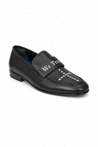 John Richmond 14024 Calf-Skin Leather Slip-On Loafer (JR1011)