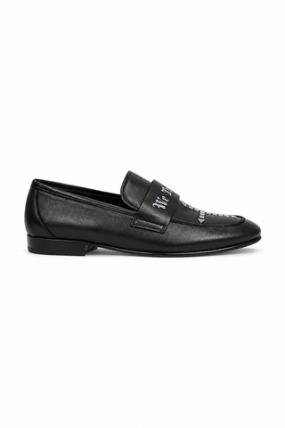 John Richmond 14024 Leather Slip-On Loafer (JR1011)