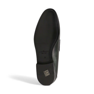 John Richmond 14025 Calf-Skin Leather Perforated Slip-On Loafer (JR1012)-AmbrogioShoes