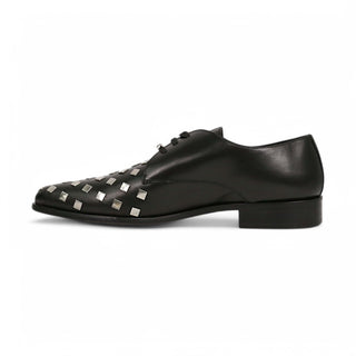 John Richmond 14034 Calf-Skin Leather Lace-Up Derby (JR1015)-AmbrogioShoes