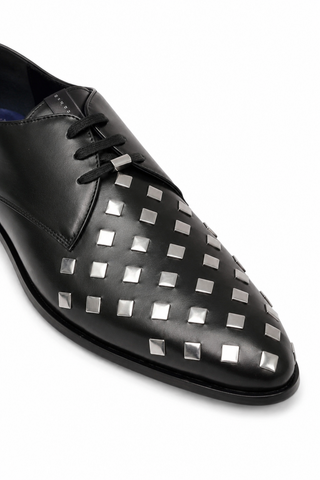 John Richmond 14034 Calf-Skin Leather Lace-Up Derby (JR1015)