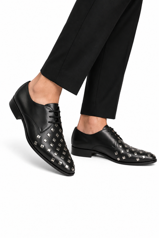 John Richmond 14034 Leather Lace-Up Derby (JR1015)