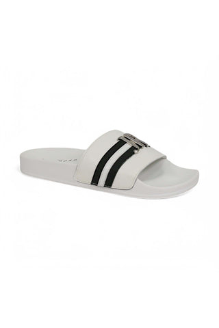 John Richmond 14064 Calf-Skin Leather Slip-on Sandal (JR1003)-AmbrogioShoes