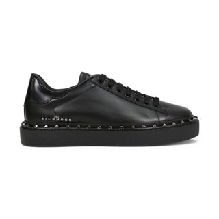 John Richmond 15767 Calf-Skin Leather Lace-Up Sneaker (JR1013)-AmbrogioShoes