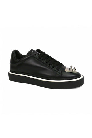 John Richmond 15769 Calf-Skin Leather Lace-Up Sneaker (JR1005)-AmbrogioShoes