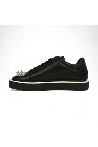 John Richmond 15769 Calf-Skin Leather Lace-Up Sneaker (JR1005)