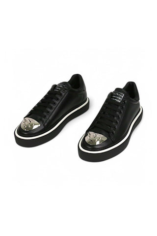 John Richmond 15769 Calf-Skin Leather Lace-Up Sneaker (JR1005)