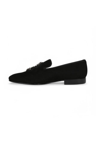 John Richmond 15787 Suede Slip-On Loafer (JR1010)-AmbrogioShoes