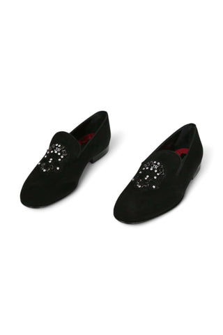 John Richmond 15787 Suede Slip-On Loafer (JR1010)-AmbrogioShoes