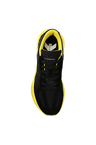 John Richmond 22224/CP Black Fabric / Suede Casual Sneakers (JR1001)
