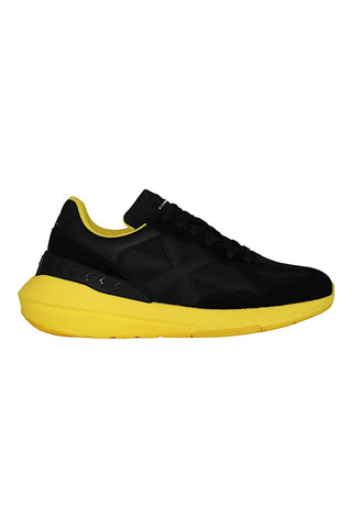 John Richmond 22224/CP Black Fabric / Suede Casual Sneakers (JR1001)