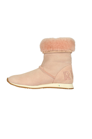 John Richmond Pink Suede High-Top Sneakers (JRW01)