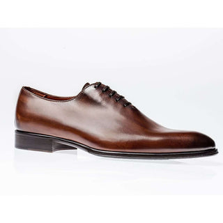Jose Real Men's Shoes Basoto Slavato Cuoio Calf-skin Leather Oxfords I508 (RE2111)-AmbrogioShoes