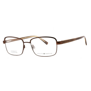 Joseph Abboud JA4092 Eyeglasses Brown / Clear Lens-AmbrogioShoes