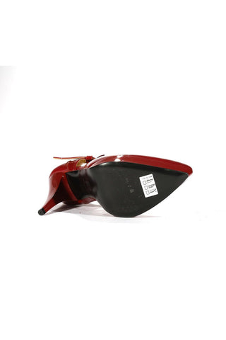 Just Cavalli Burgundy Patent High-Heel Pump (JC1522)