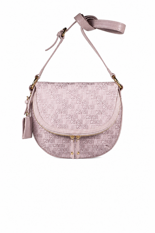Just Cavalli Handbag Hobo Sling JC logo Pink Bag (JC199)