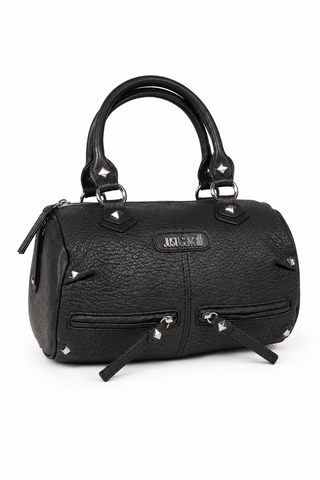 Just Cavalli Handbag Mini Cylindrical Statchel Leather Bag (JC171)