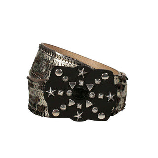 Just Cavalli Women's Belt Cintura Vita Bassa Sequence Scaled XODFAN (JC101)