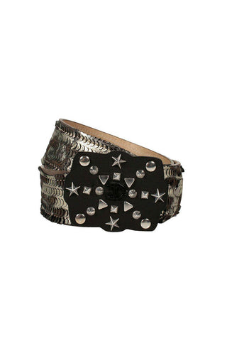 Just Cavalli Women's Belt Cintura Vita Bassa Sequence Scaled XODFAN (JC101)